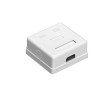 Розетка внешняя двойная EXEGATE SM2-RJ45-C5 RJ-45 кат.5/5E UTP Krone 110 EX292843RUS